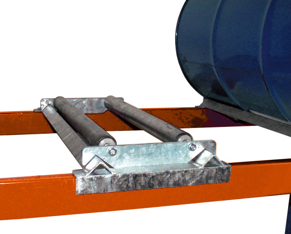Rollenauflage für 200l Fässer