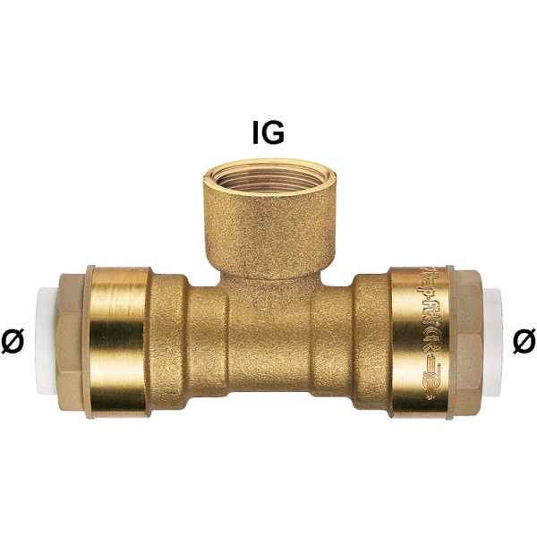 T-Stück mit Innengewinde