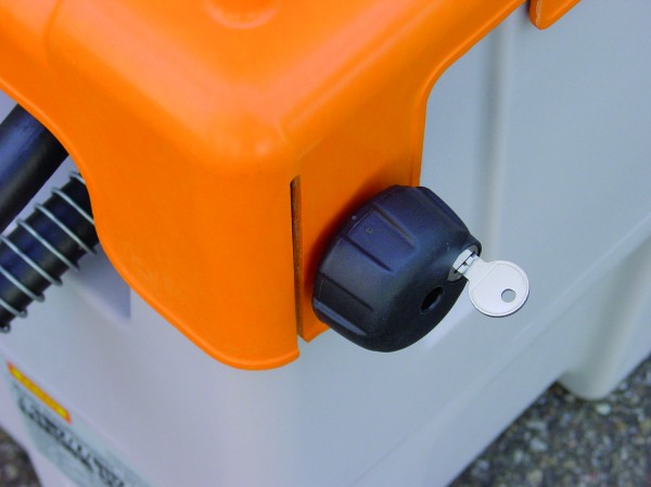Klappdeckelverschluss für DT-Mobil Easy 125l und 200l, mit zwei Schlüsseln