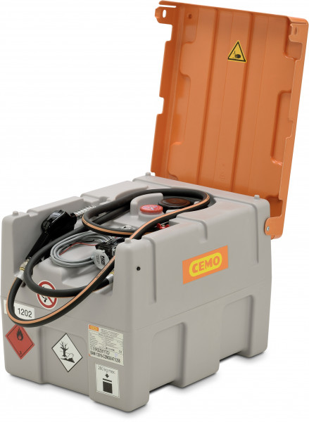 DT-Mobil Easy 200l, mit Handpumpe Zapfventil, Klappdeckel, ADR-Zulassung