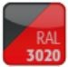 RAL3020 Verkehrsrot