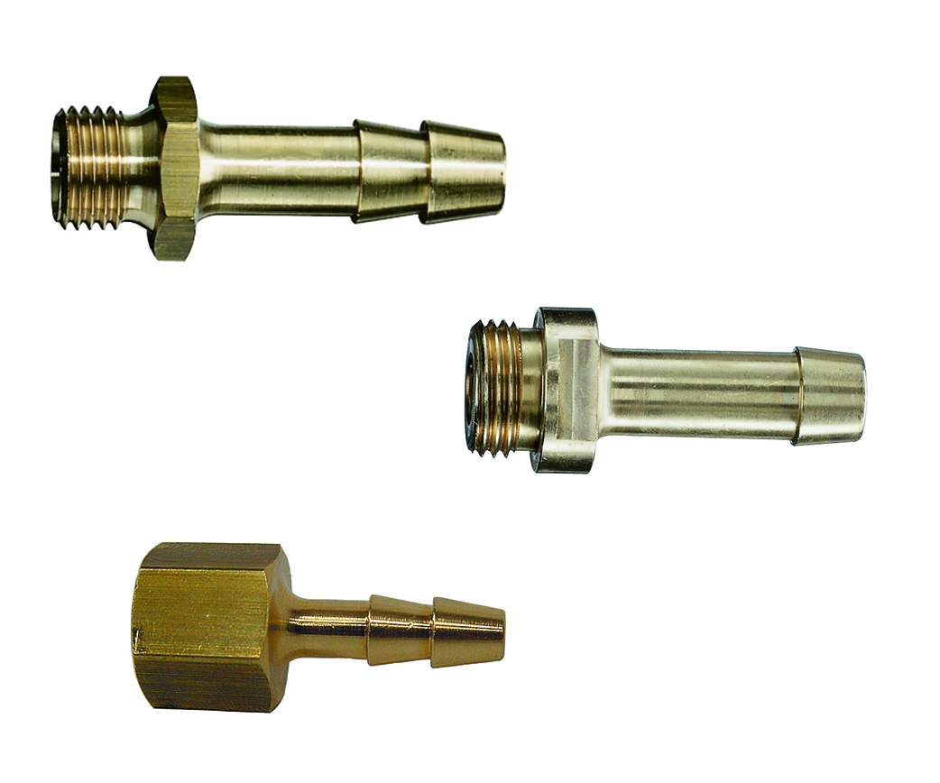 Pneumatischer Schnellanschluss BSP Elbow Plug-In – Schwarz, Kunststoff/Messing, Für Nylon/PU-Schläuche, PL4-M5