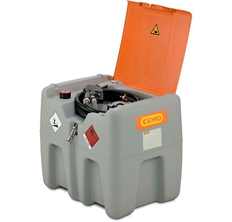 CEMO DT-Mobil Easy 210l, mit Klappdeckel, Pumpe Centri SP30